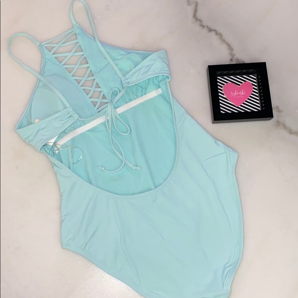 🔥Hobie Solid One Piece Swimsuit NWT - Picture 5 of 7